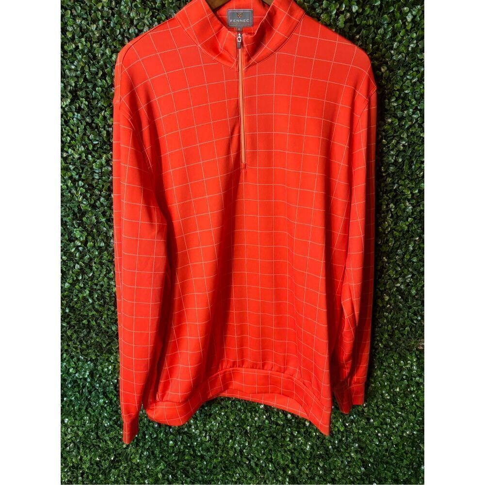 FENNEC MENS OSU QUARTER ZIP ATHLETIC PULLOVER SZ XL